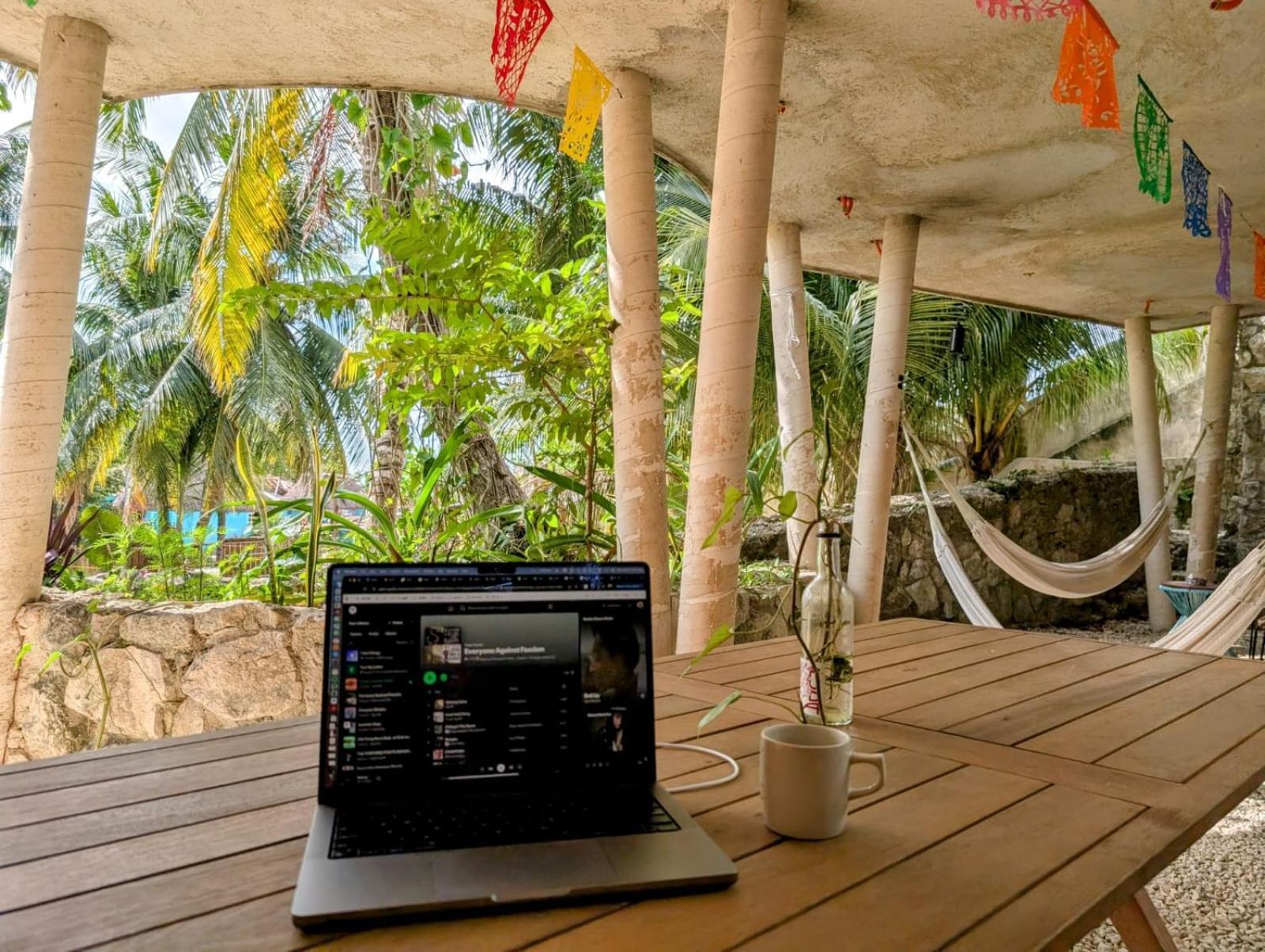 Elmar Hostel Bacalar Eksteriør billede